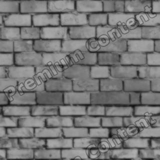 seamless wall bricks bump 0020